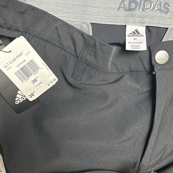 Adidas • Men’s • Black • Ultimate Golf • Pants • Size 36/38 • New W/ Tags - Picture 12 of 12
